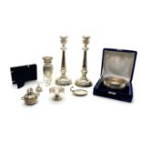 A collection of Egyptian silver,