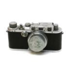 A Leica III Rangefinder camera,