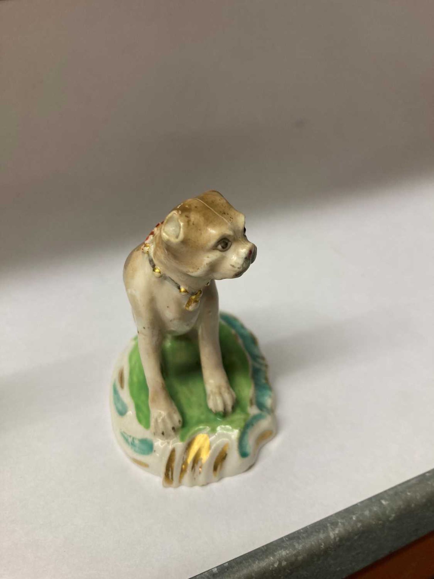 A Derby porcelain figure of a pug, - Image 19 of 29