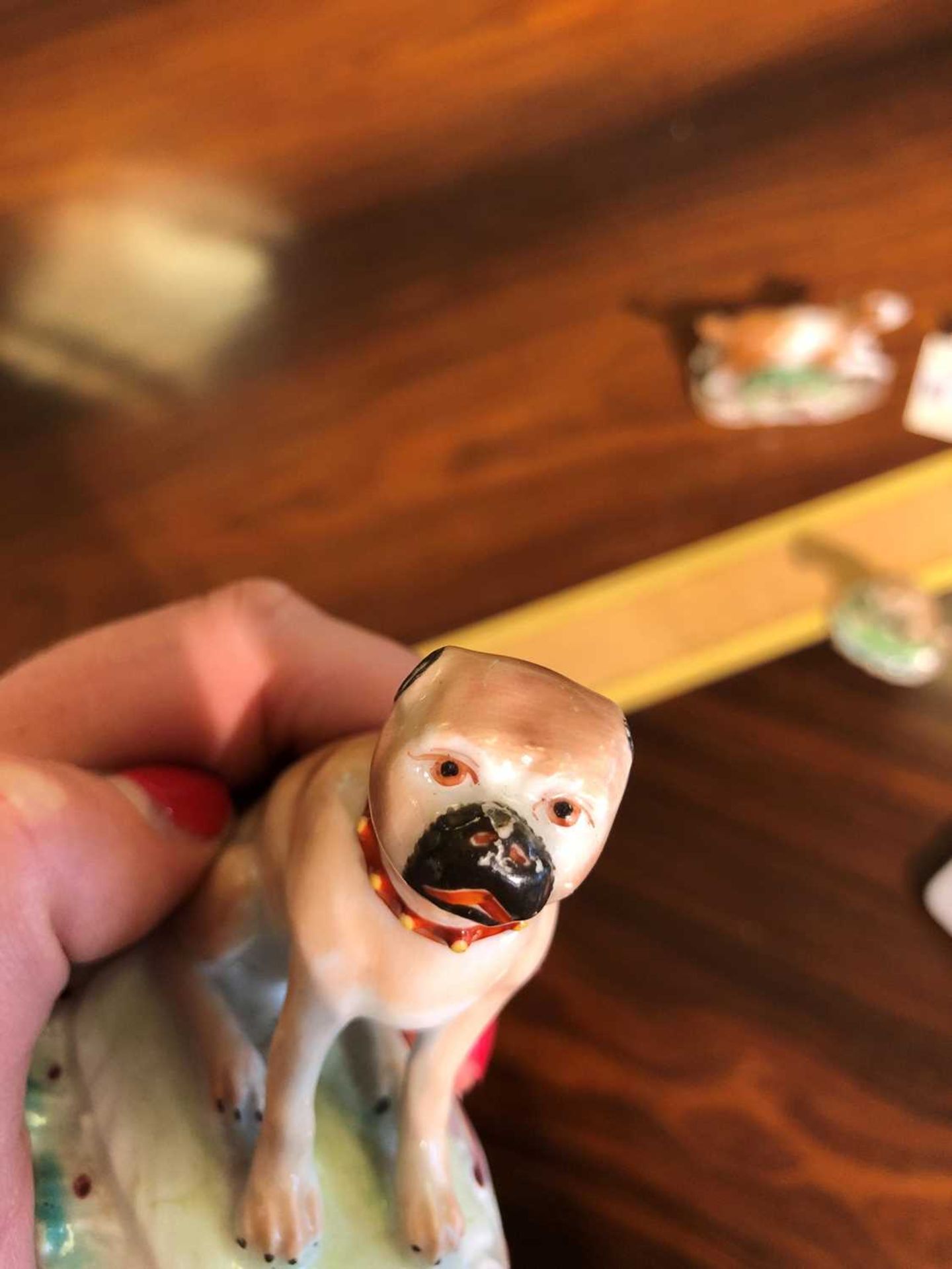 A Derby porcelain figure of a pug, - Image 26 of 29