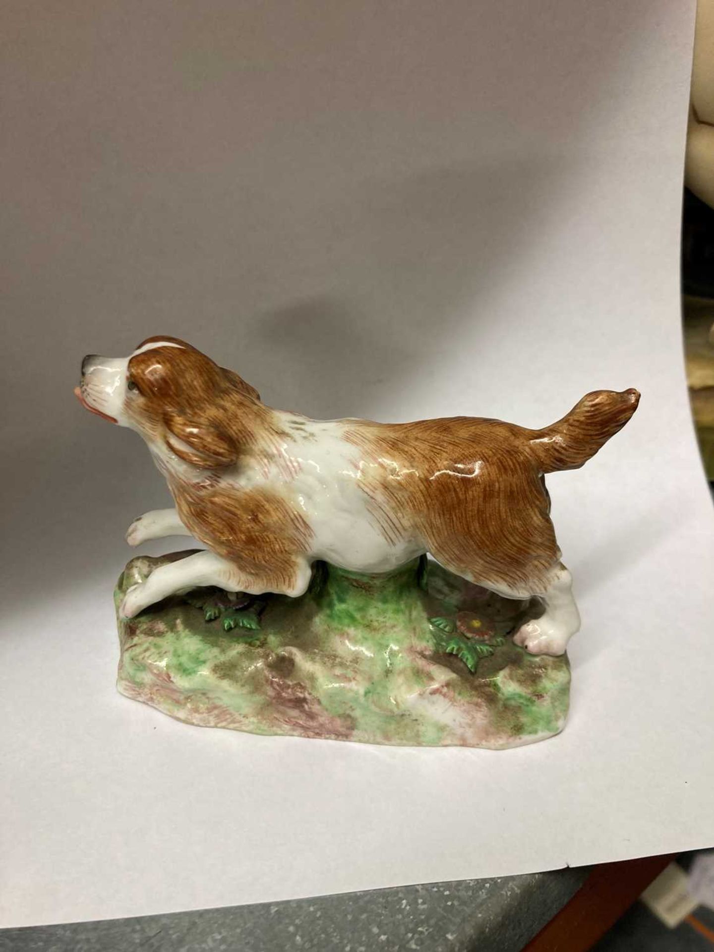 A Derby porcelain figure of a pug, - Image 7 of 29