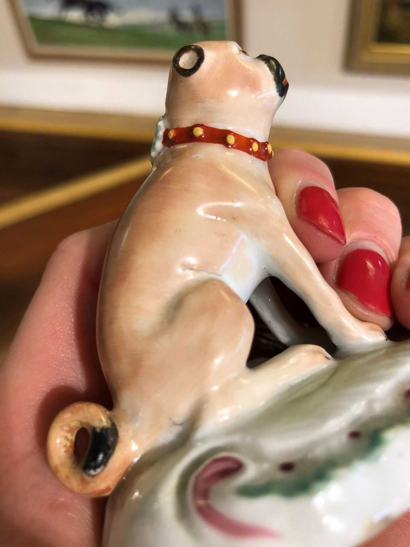 A Derby porcelain figure of a pug, - Image 27 of 29