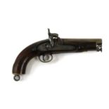 A military constabulary percussion belt pistol,