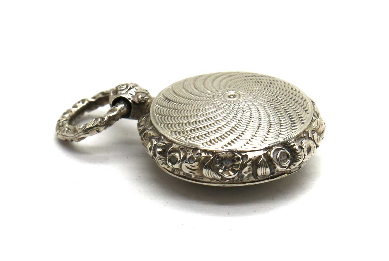 A George IV novelty silver 'Pocket Watch' vinaigrette, - Image 2 of 3
