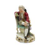 A Meissen porcelain figure,