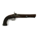 A French percussion target pistol,