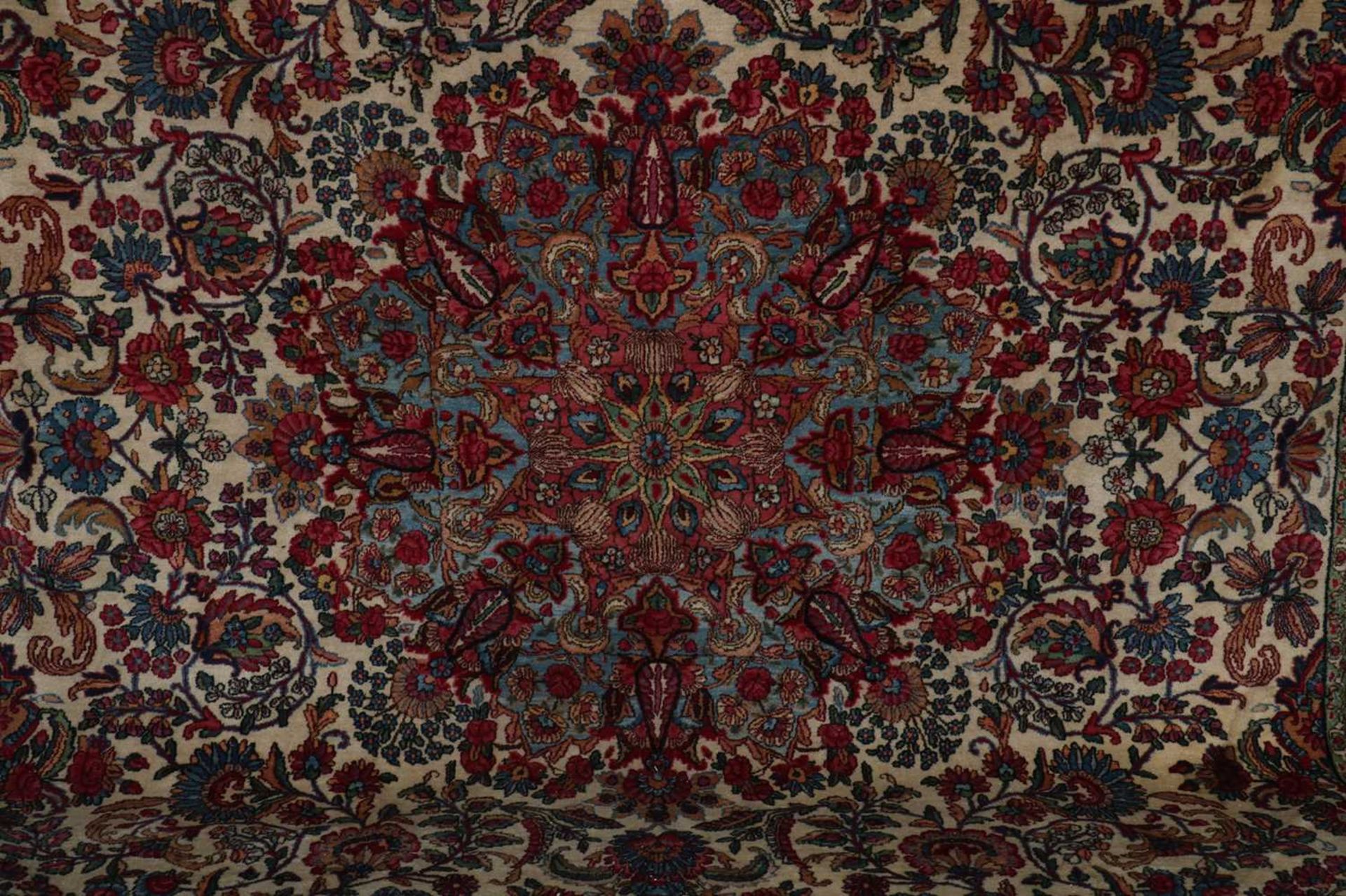 A Persian wool carpet, - Image 4 of 6