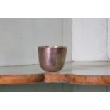 A George II silver tumbler cup,