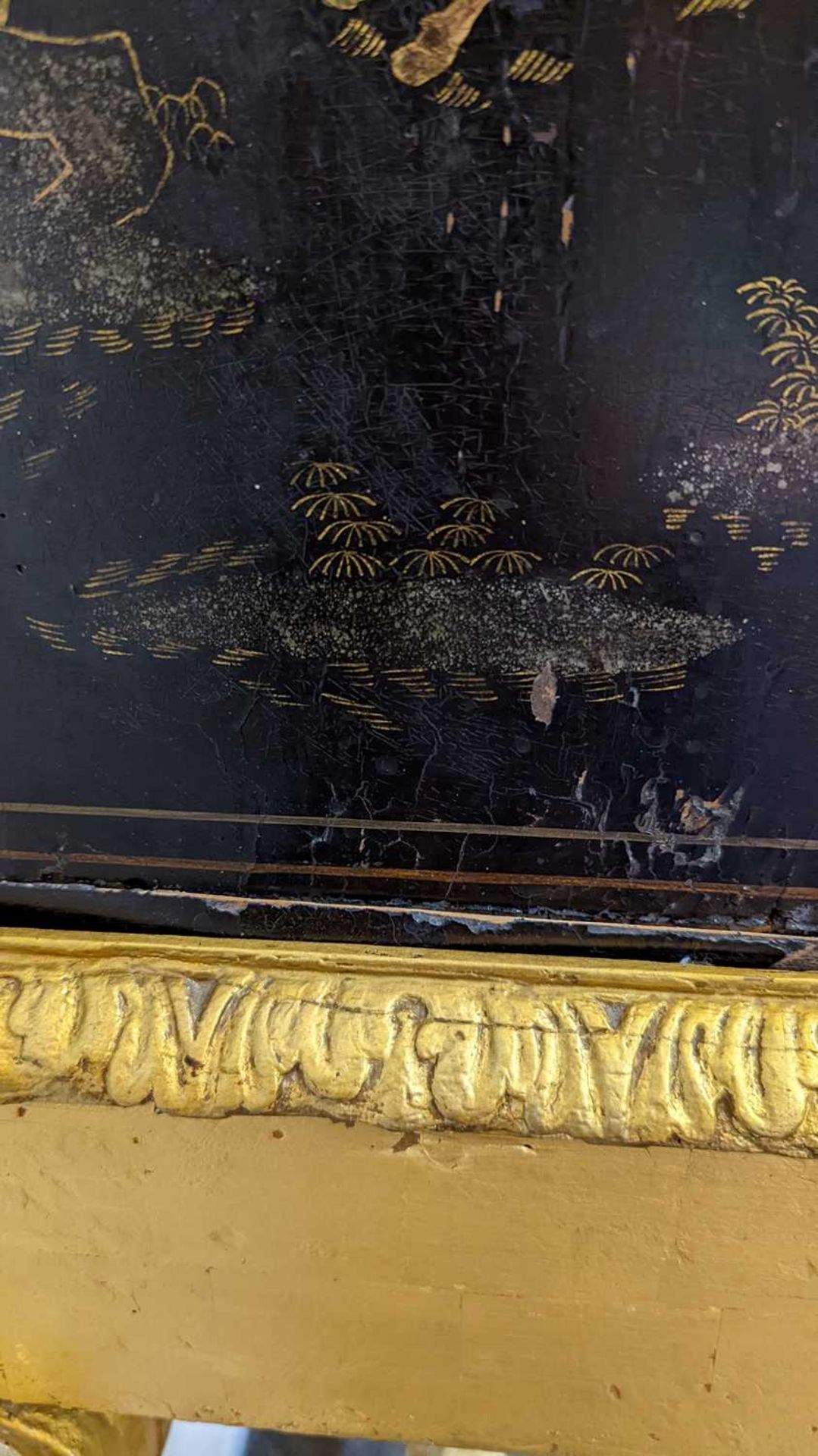 A lacquered, inlaid and gilt-heightened cabinet on stand, - Image 37 of 69