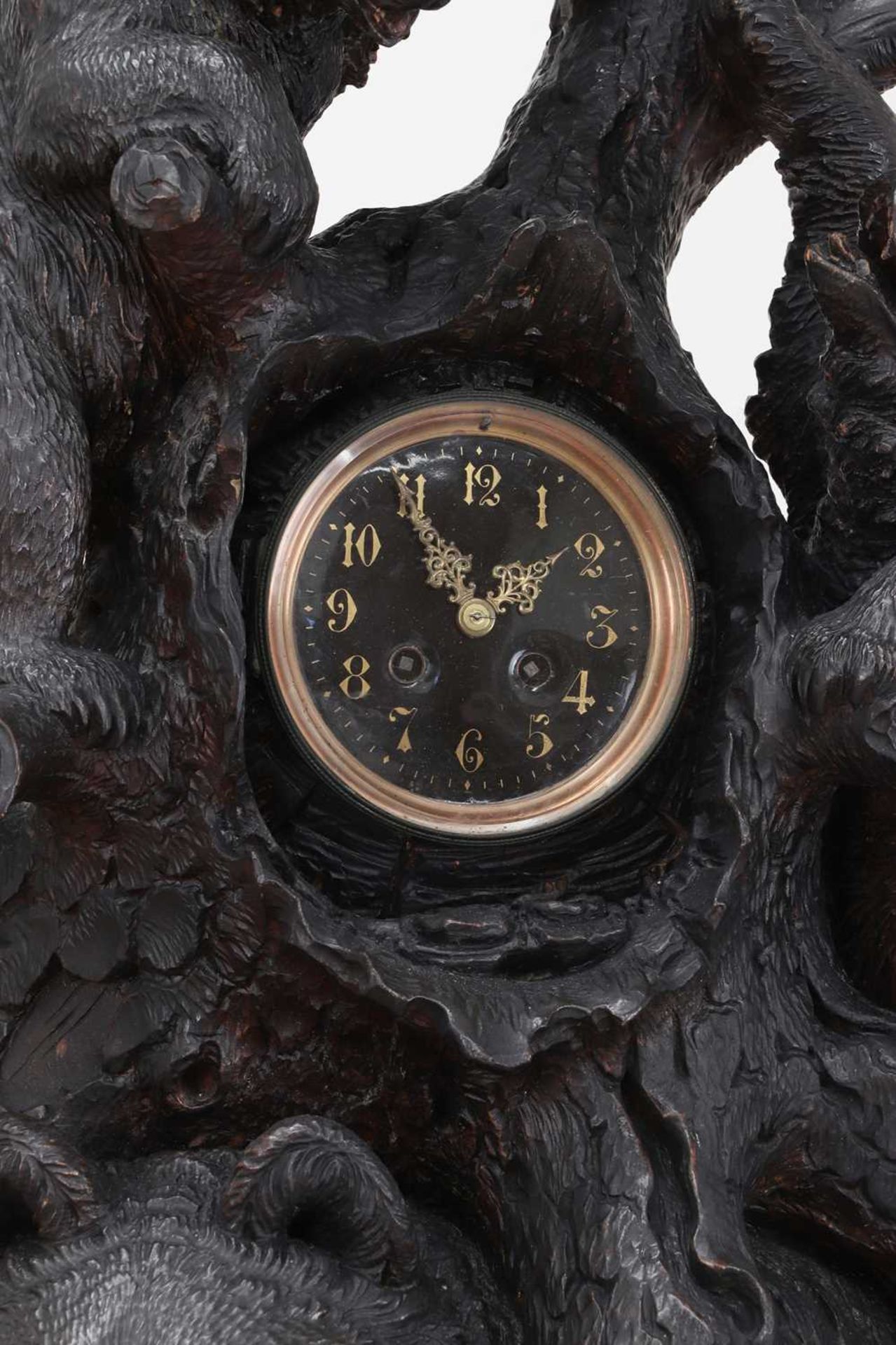 A large floor-standing Black Forest clock, - Image 10 of 15