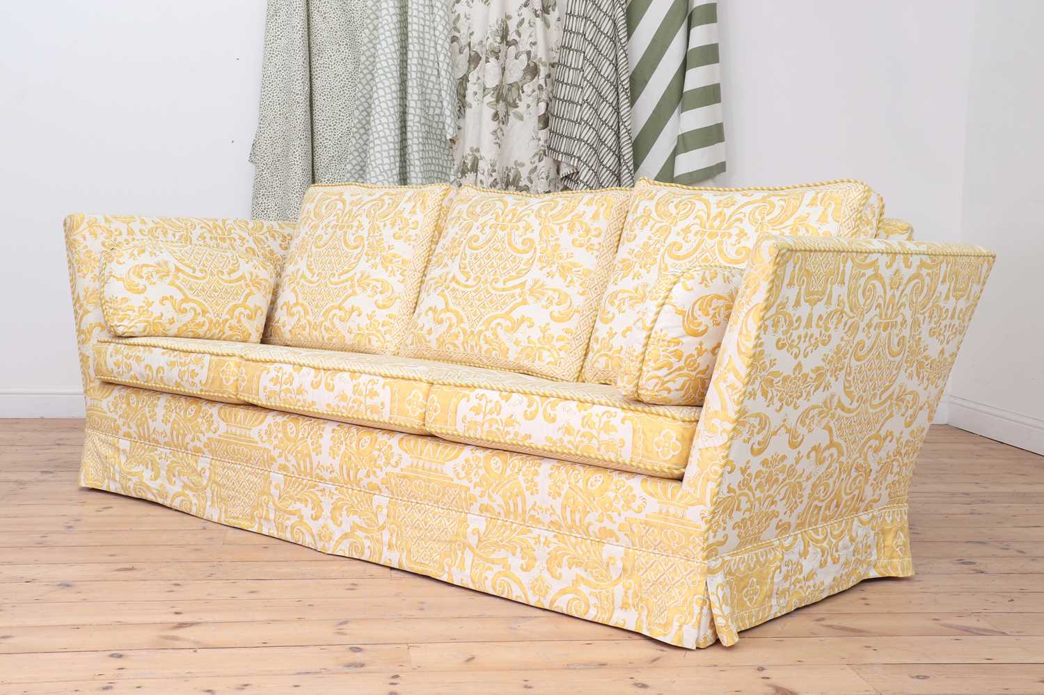 A large Knole sofa, - Image 4 of 10