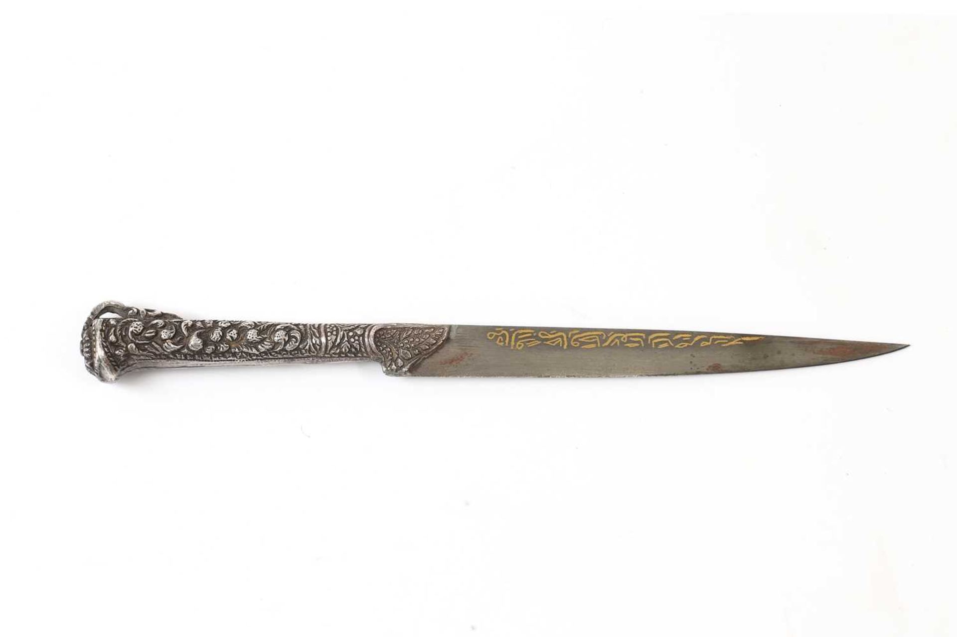 An Ottoman silver-mounted kard, - Bild 5 aus 12