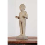 A Jain marble figure,