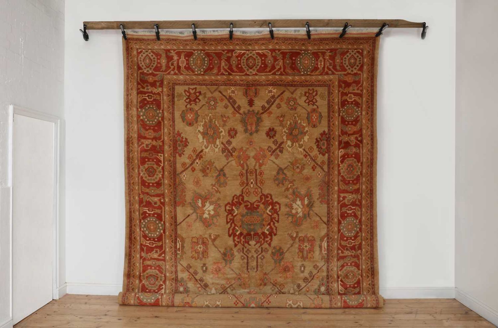 An Oushak wool carpet,