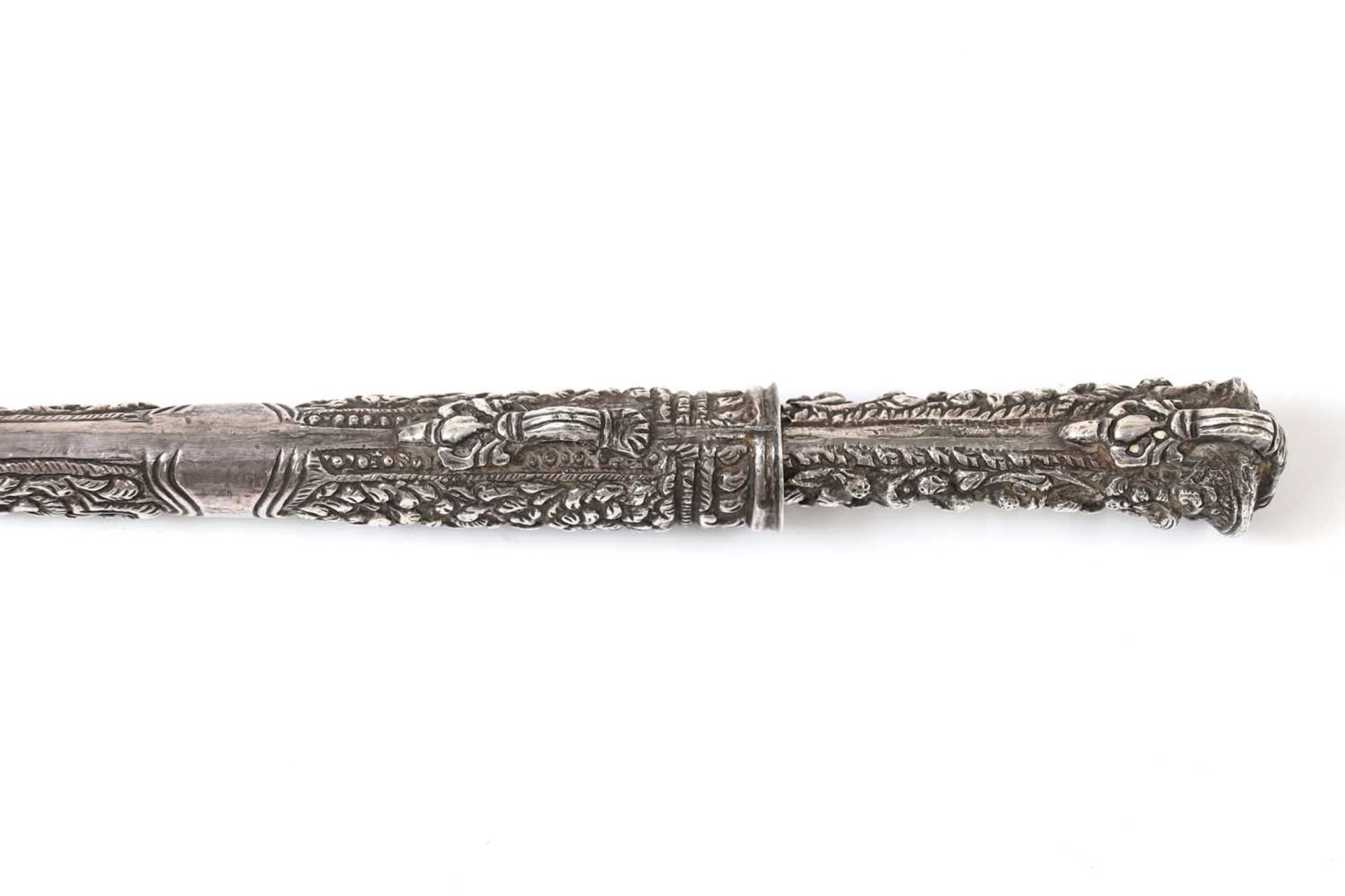 An Ottoman silver-mounted kard, - Bild 10 aus 12