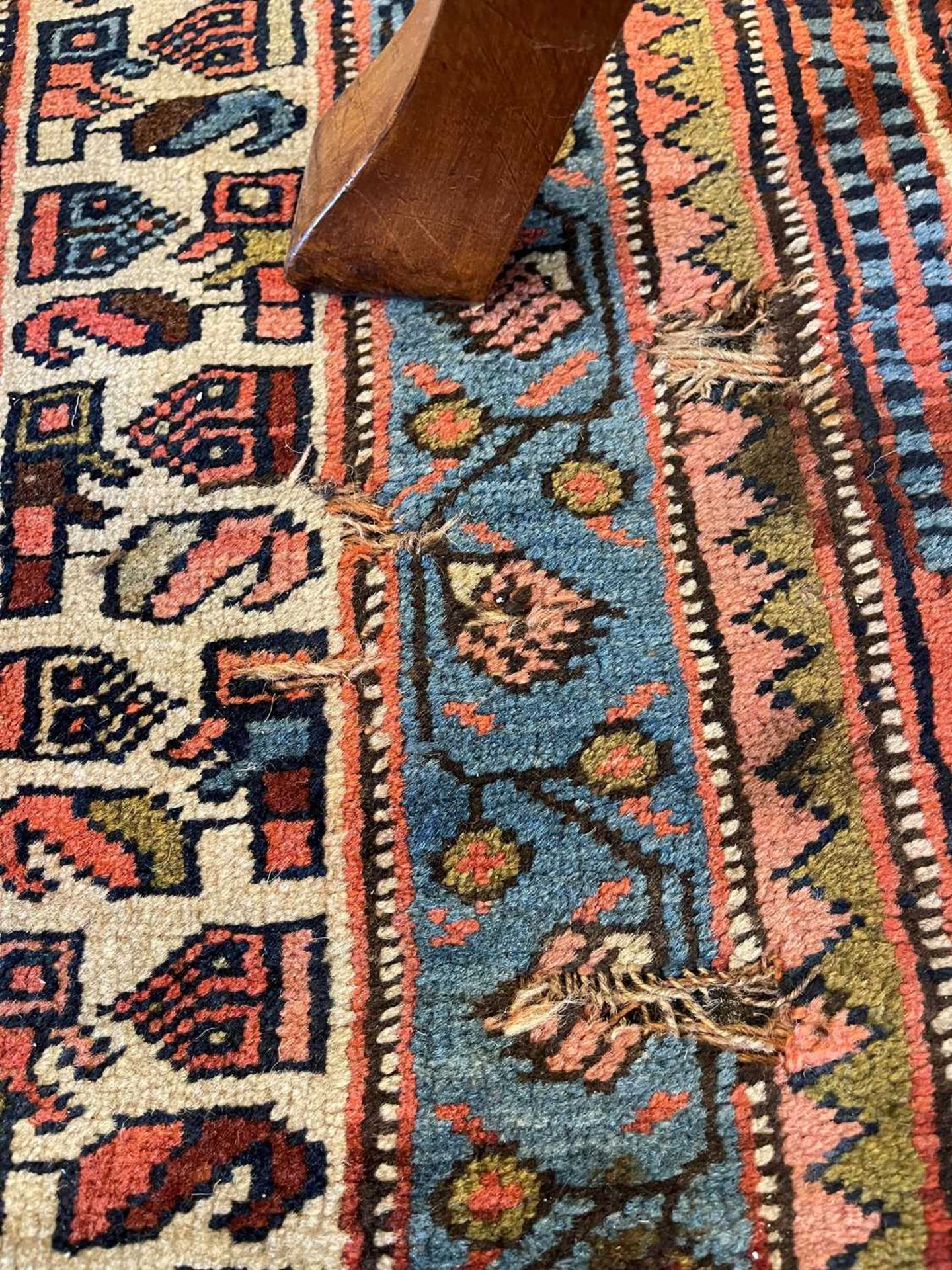 A large Persian wool carpet, - Image 22 of 28