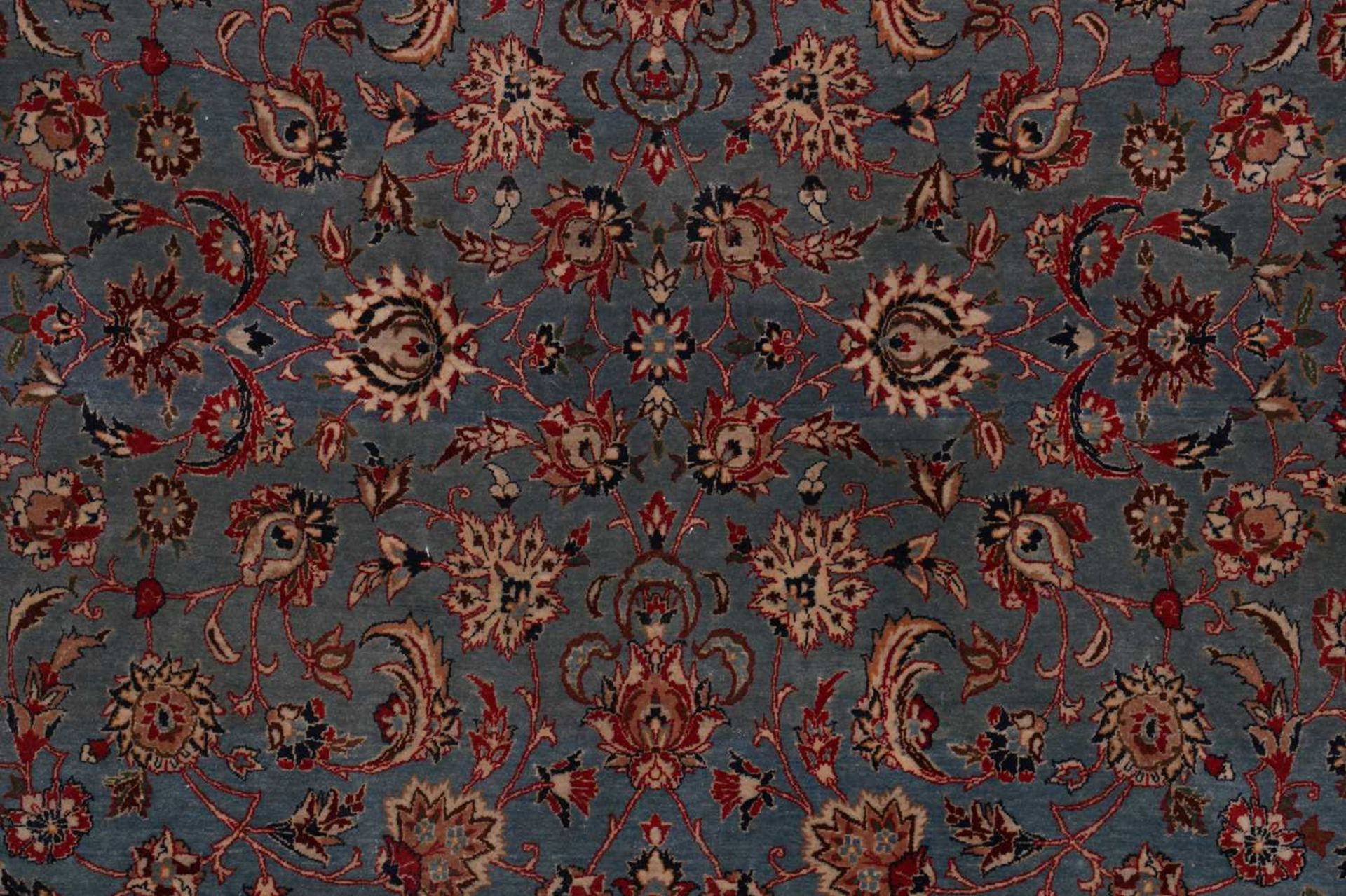 A Persian wool rug, - Bild 6 aus 16