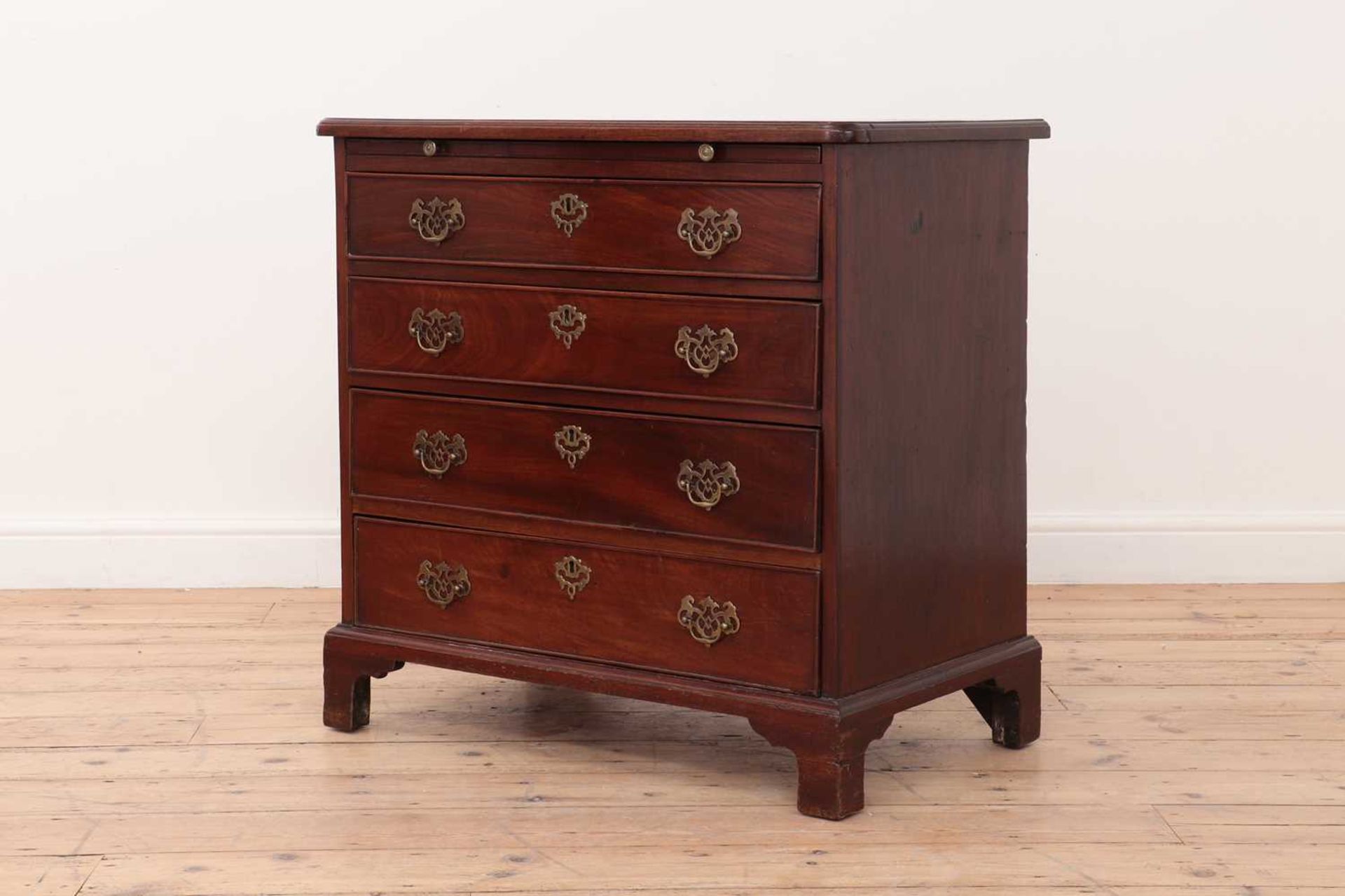 A George III mahogany bachelor's chest,