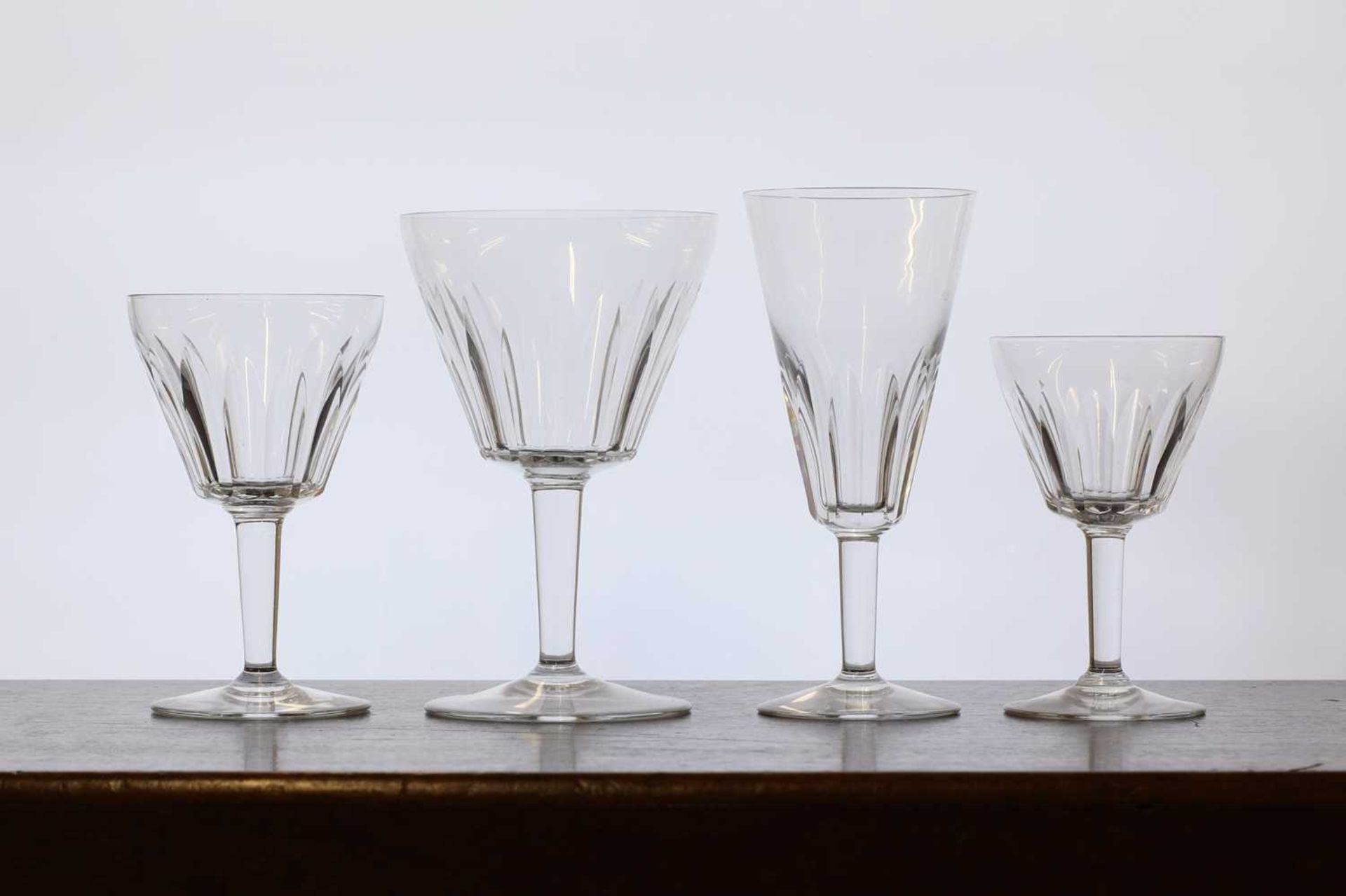 A suite of Baccarat 'Côte d'Azur' drinking glasses,