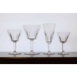 A suite of Baccarat 'Côte d'Azur' drinking glasses,