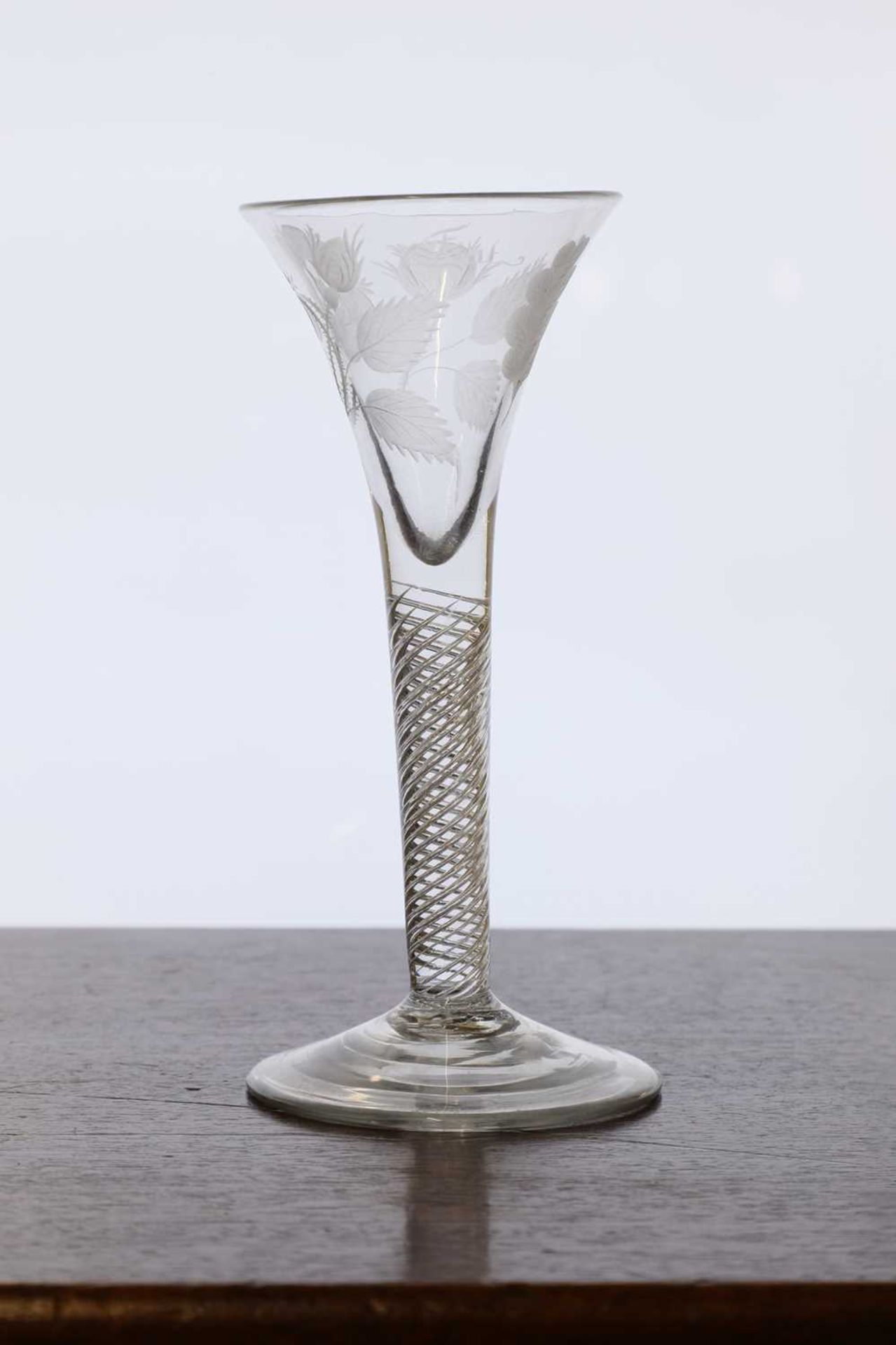 A Jacobite wine glass, - Bild 2 aus 11