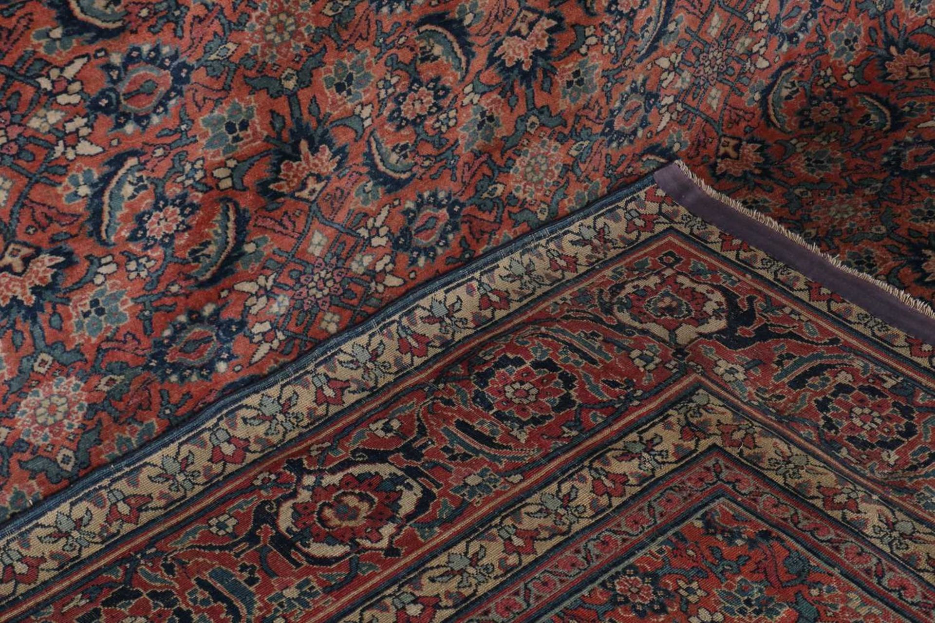 A Persian Mahal wool carpet, - Bild 5 aus 7