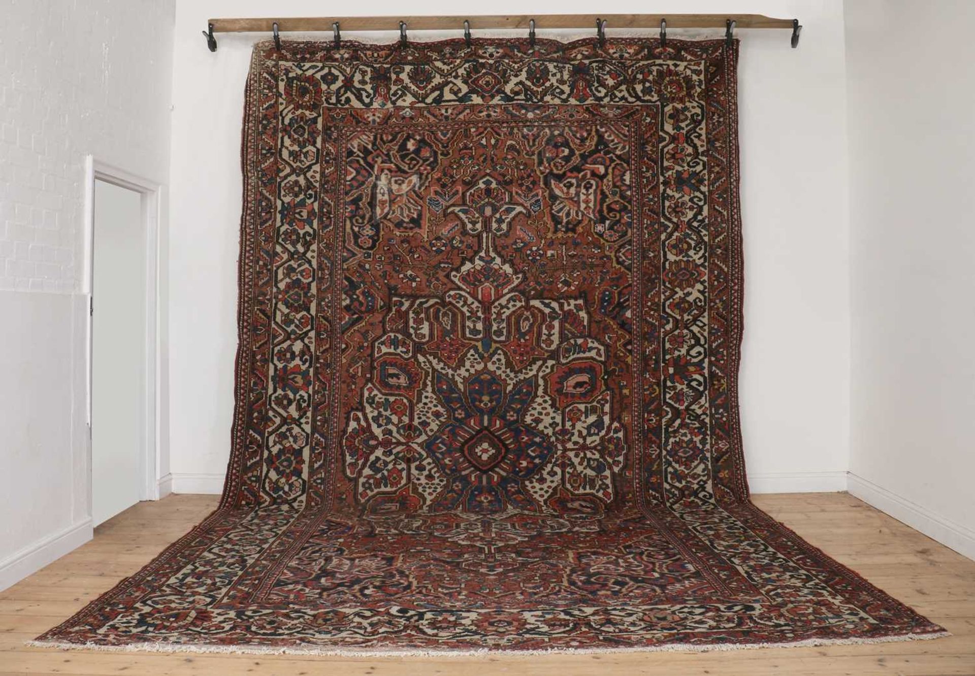 A Persian carpet,