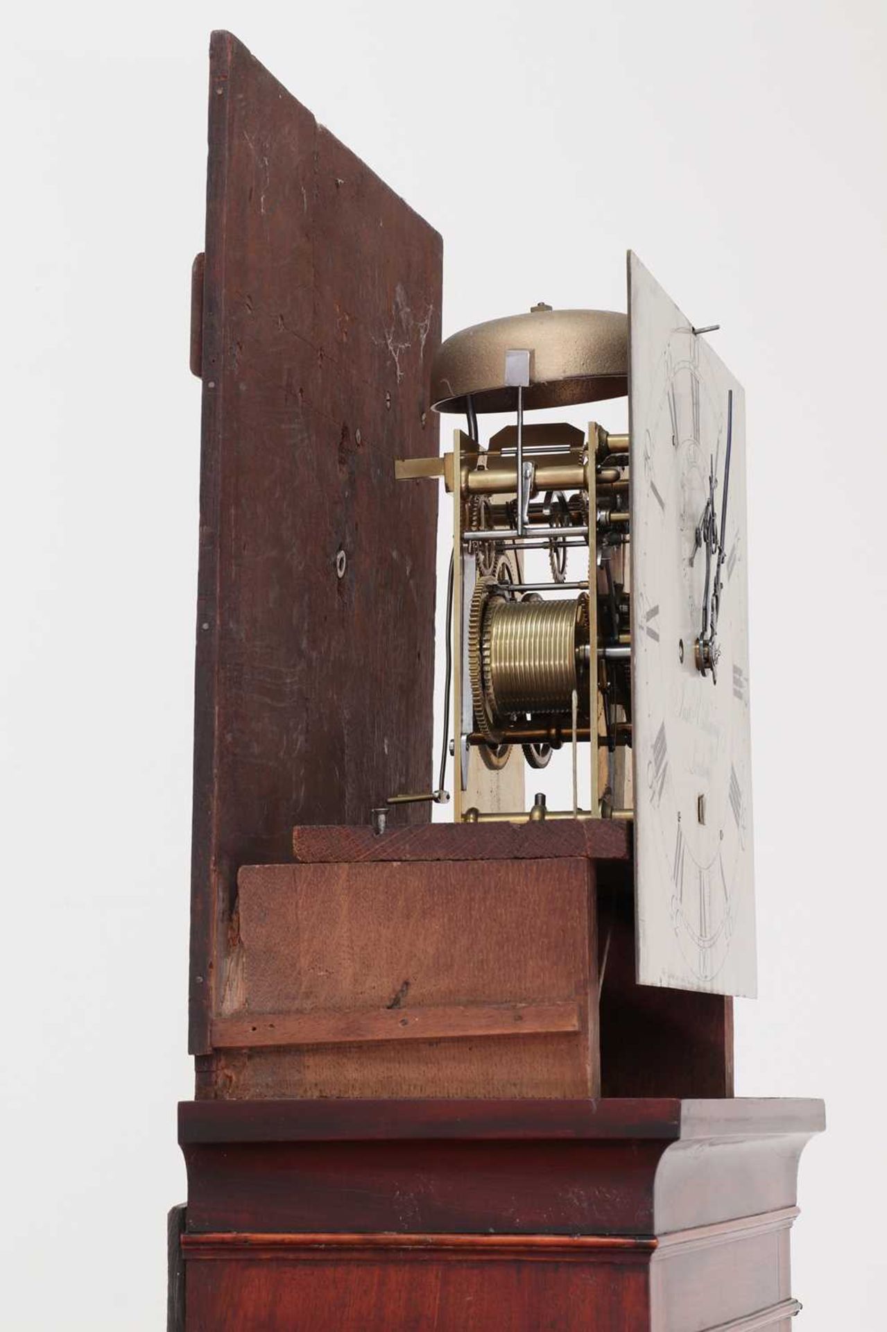 A mahogany and rosewood crossbanded longcase clock, - Image 6 of 17