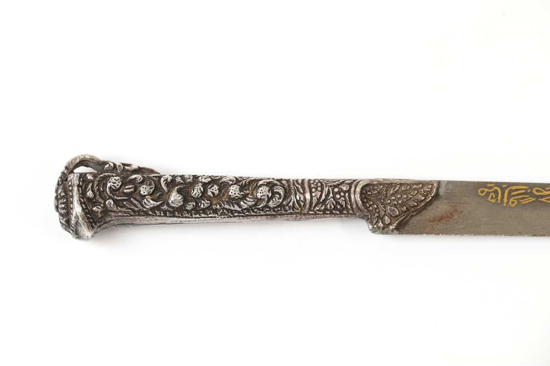 An Ottoman silver-mounted kard, - Bild 7 aus 12