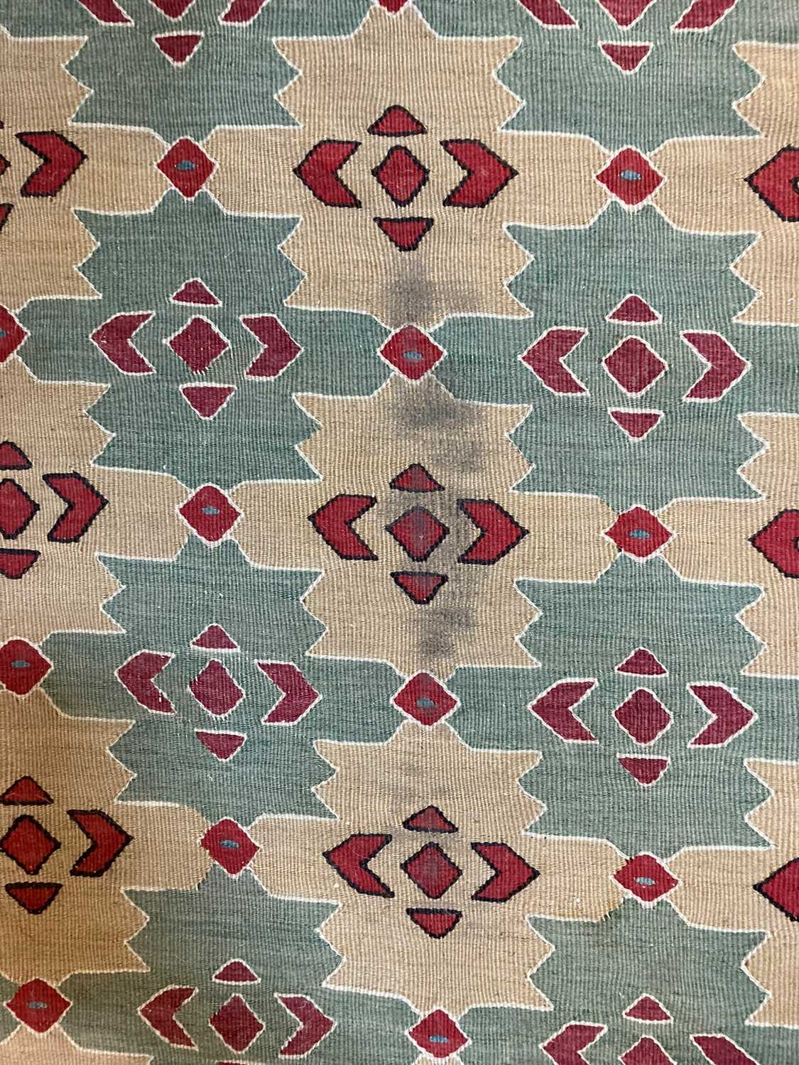 A Senneh kilim wool carpet, - Image 8 of 20