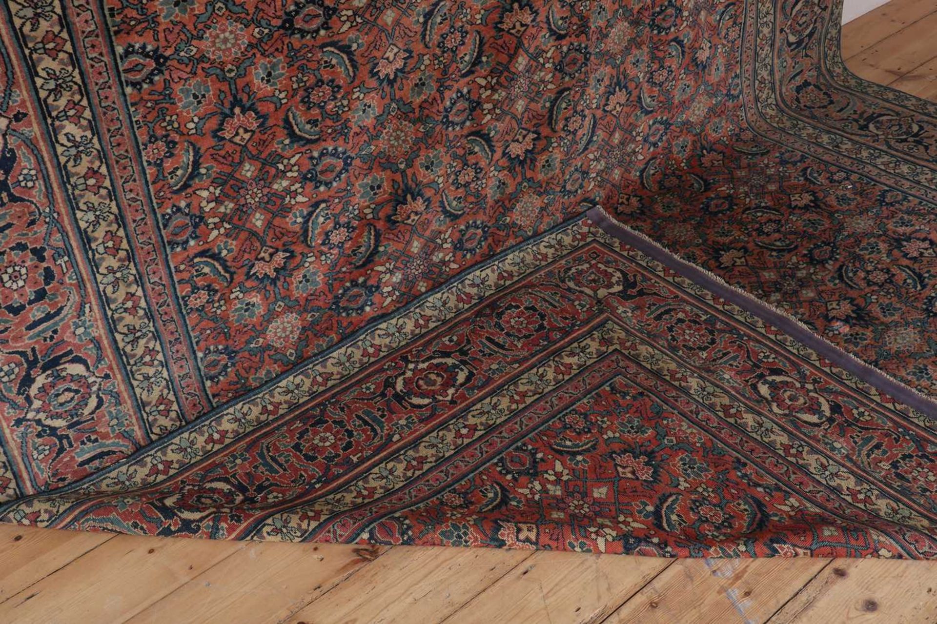A Persian Mahal wool carpet, - Bild 6 aus 7