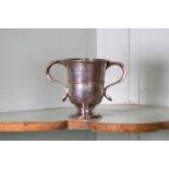 A George II silver two-handled cup,