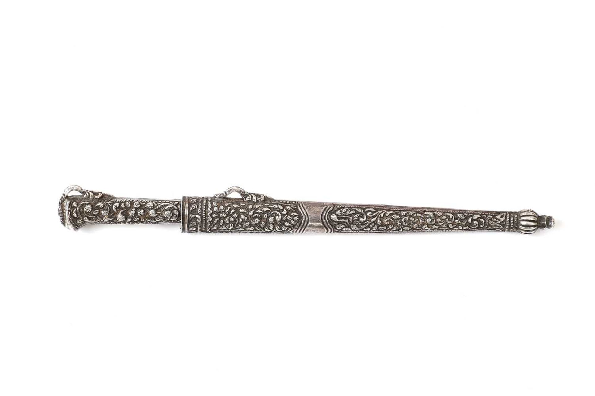 An Ottoman silver-mounted kard, - Bild 6 aus 12