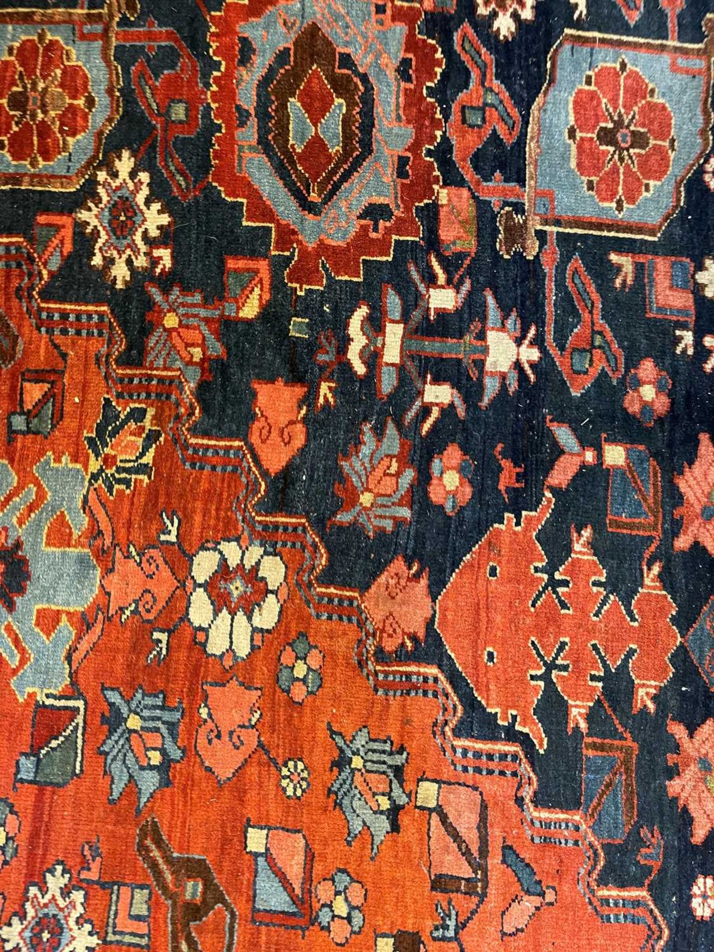 A large Persian wool carpet, - Bild 20 aus 28