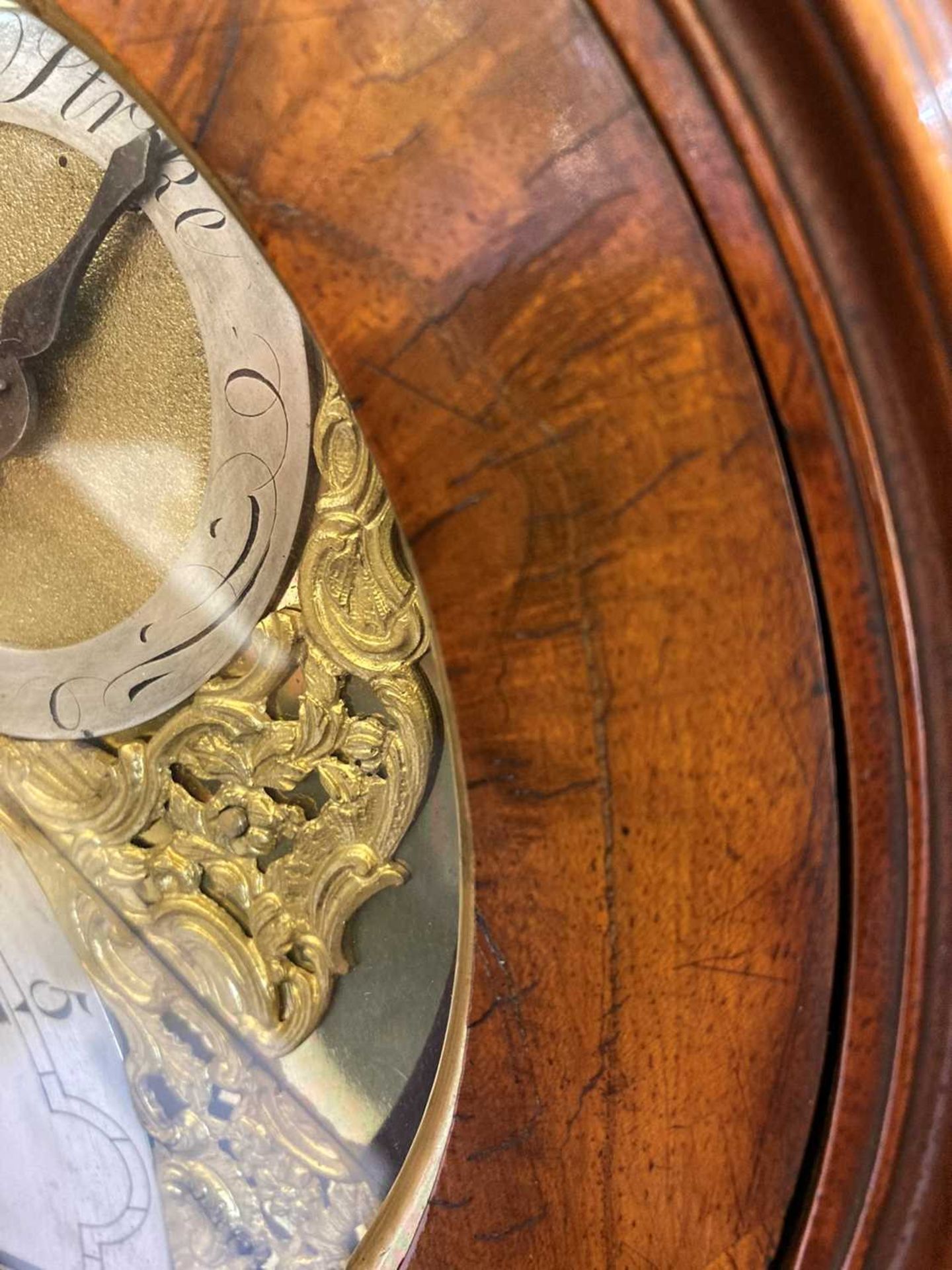 A George III mahogany cased bracket clock, - Bild 18 aus 21