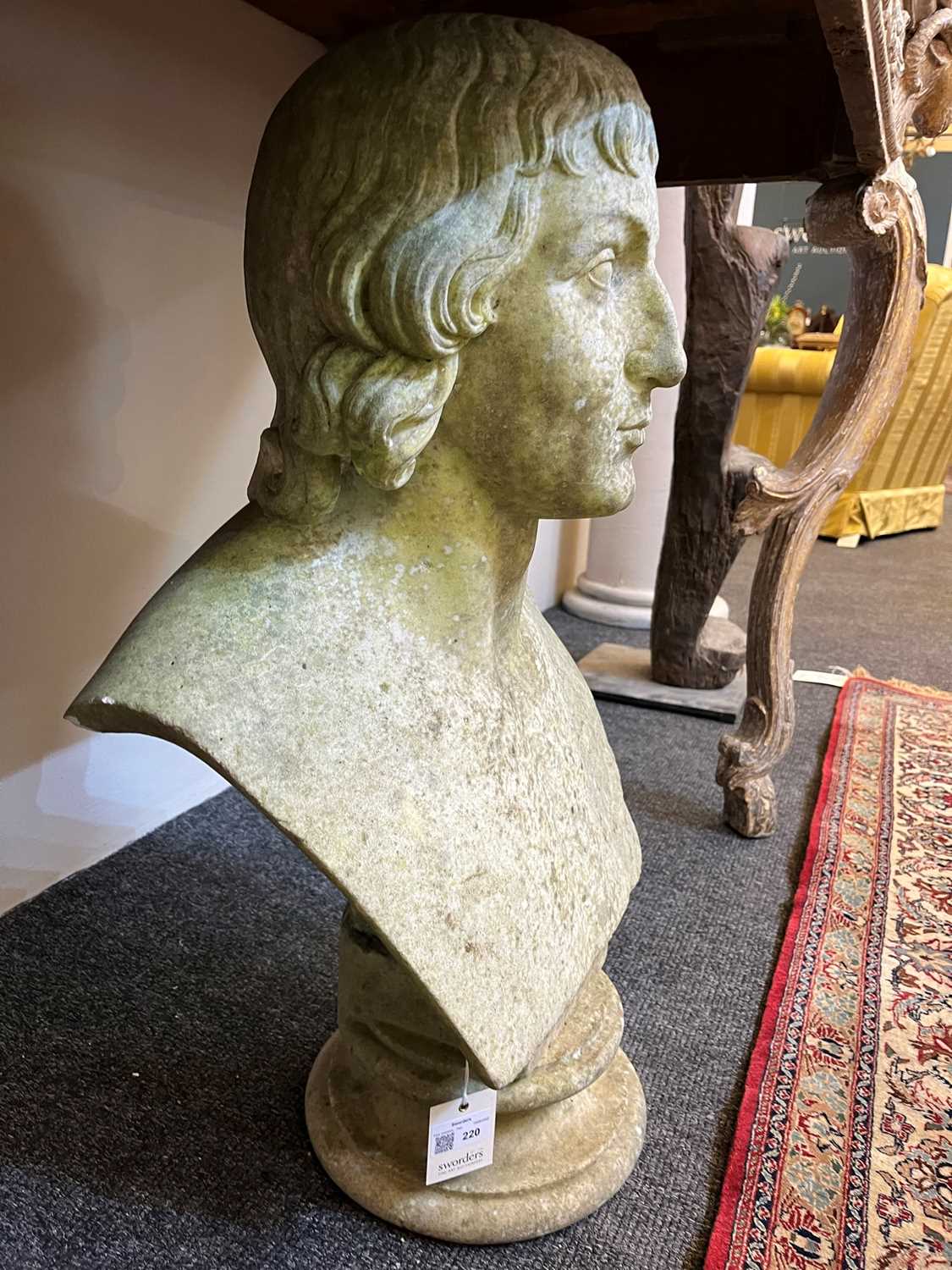 A portrait bust of Nicolaus Copernicus, - Image 12 of 13