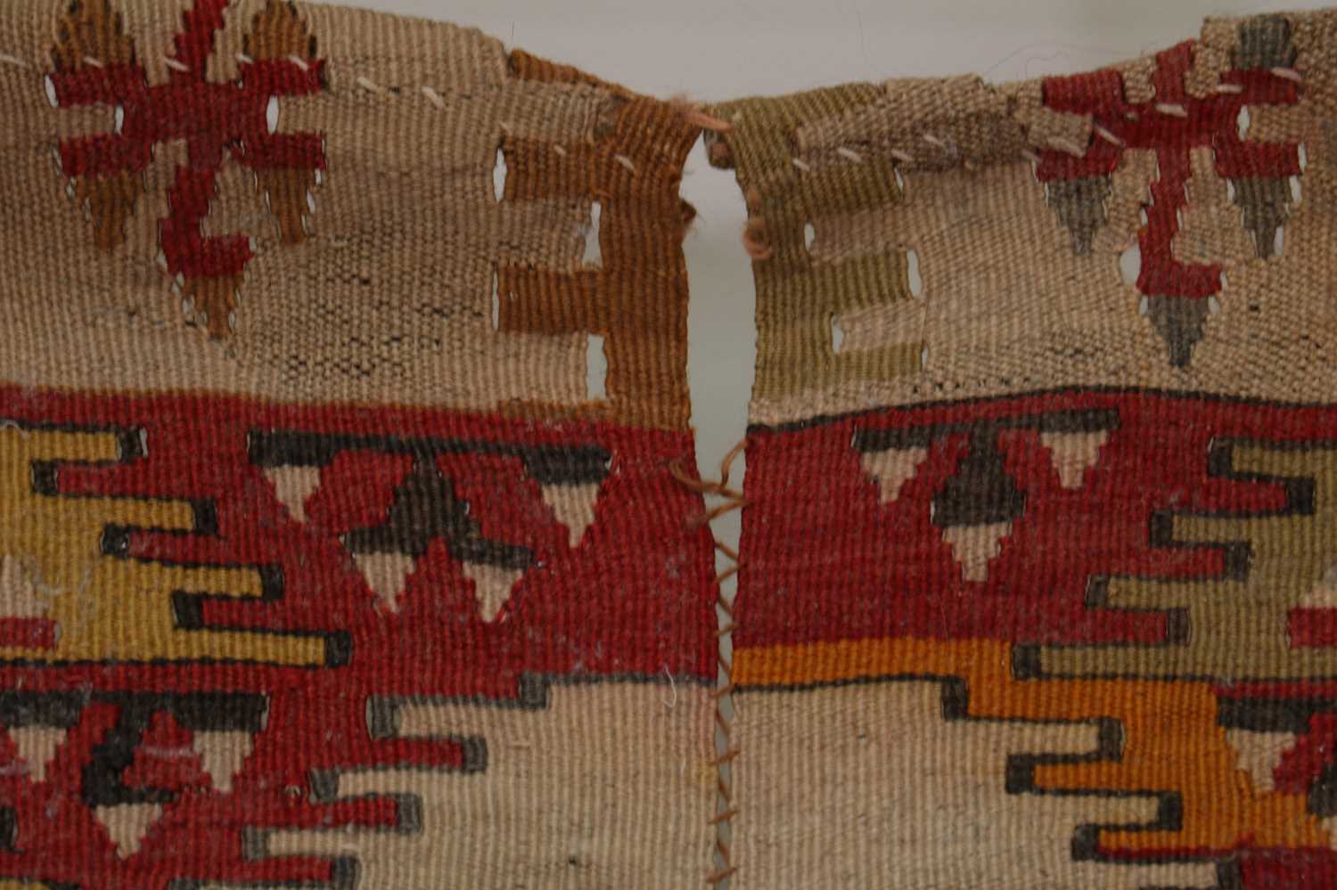 A kilim flatweave wool rug, - Image 3 of 6