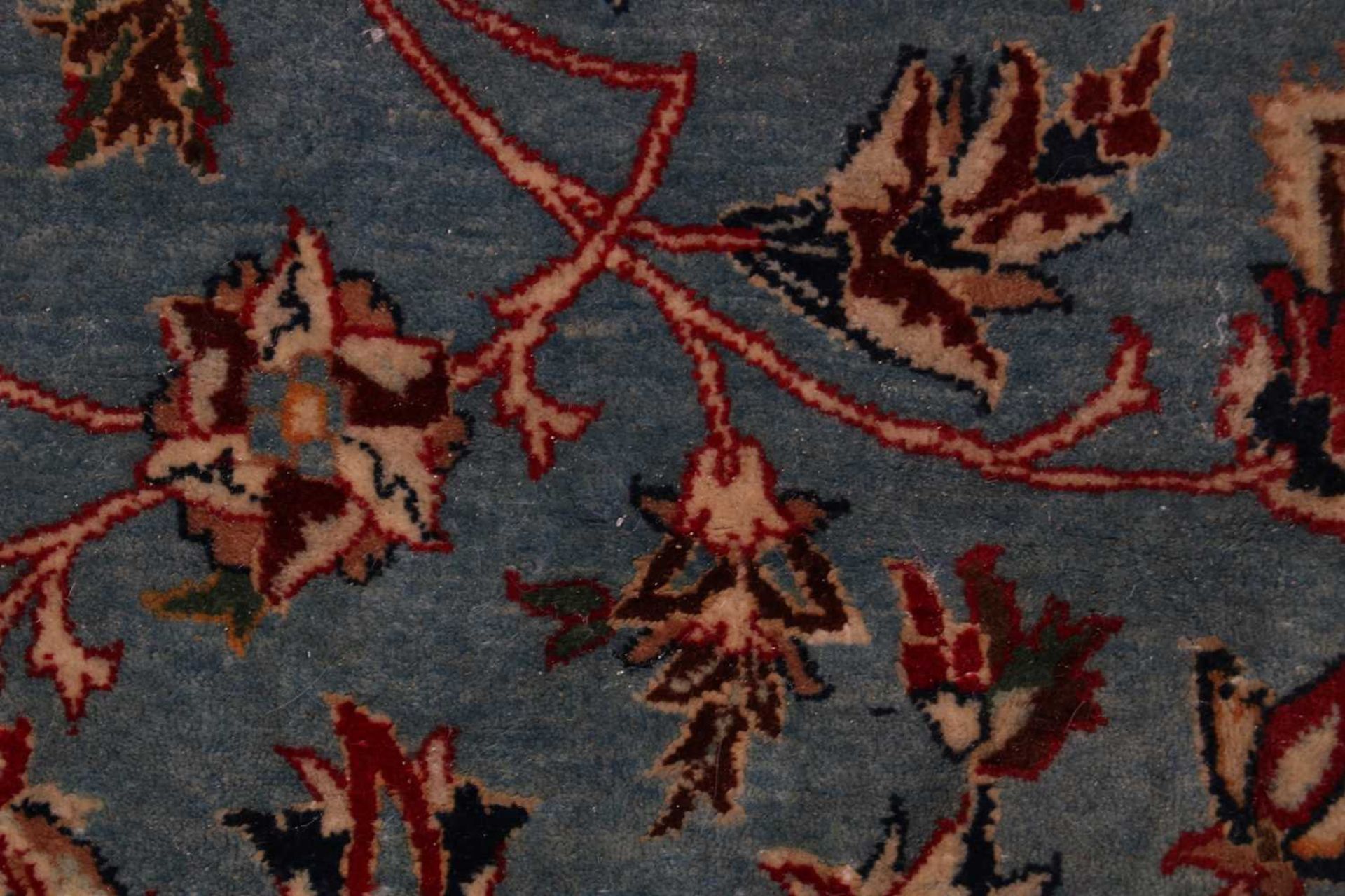 A Persian wool rug, - Bild 2 aus 16