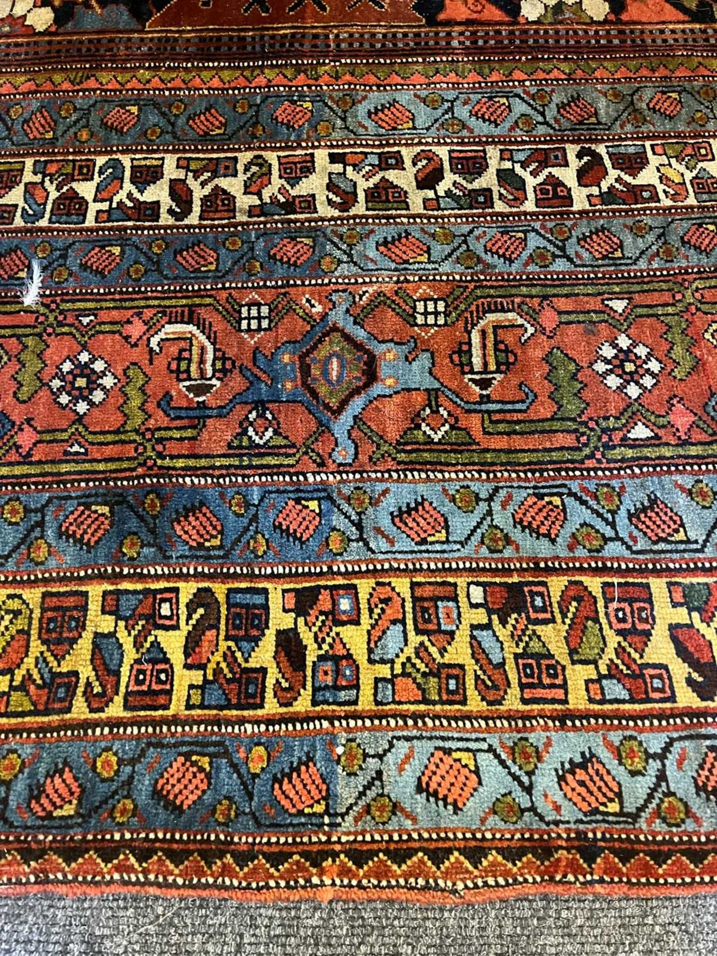 A large Persian wool carpet, - Bild 12 aus 28