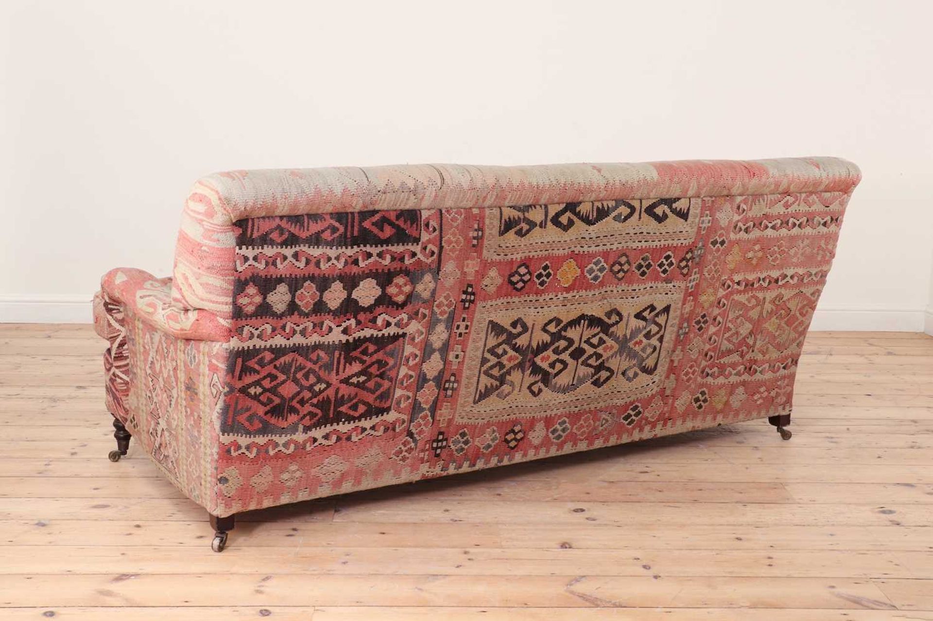 A pair of kilim-upholstered sofas, - Bild 8 aus 24