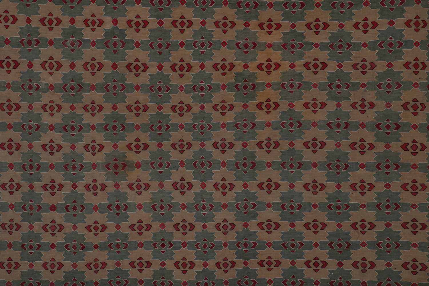 A Senneh kilim wool carpet, - Image 5 of 20