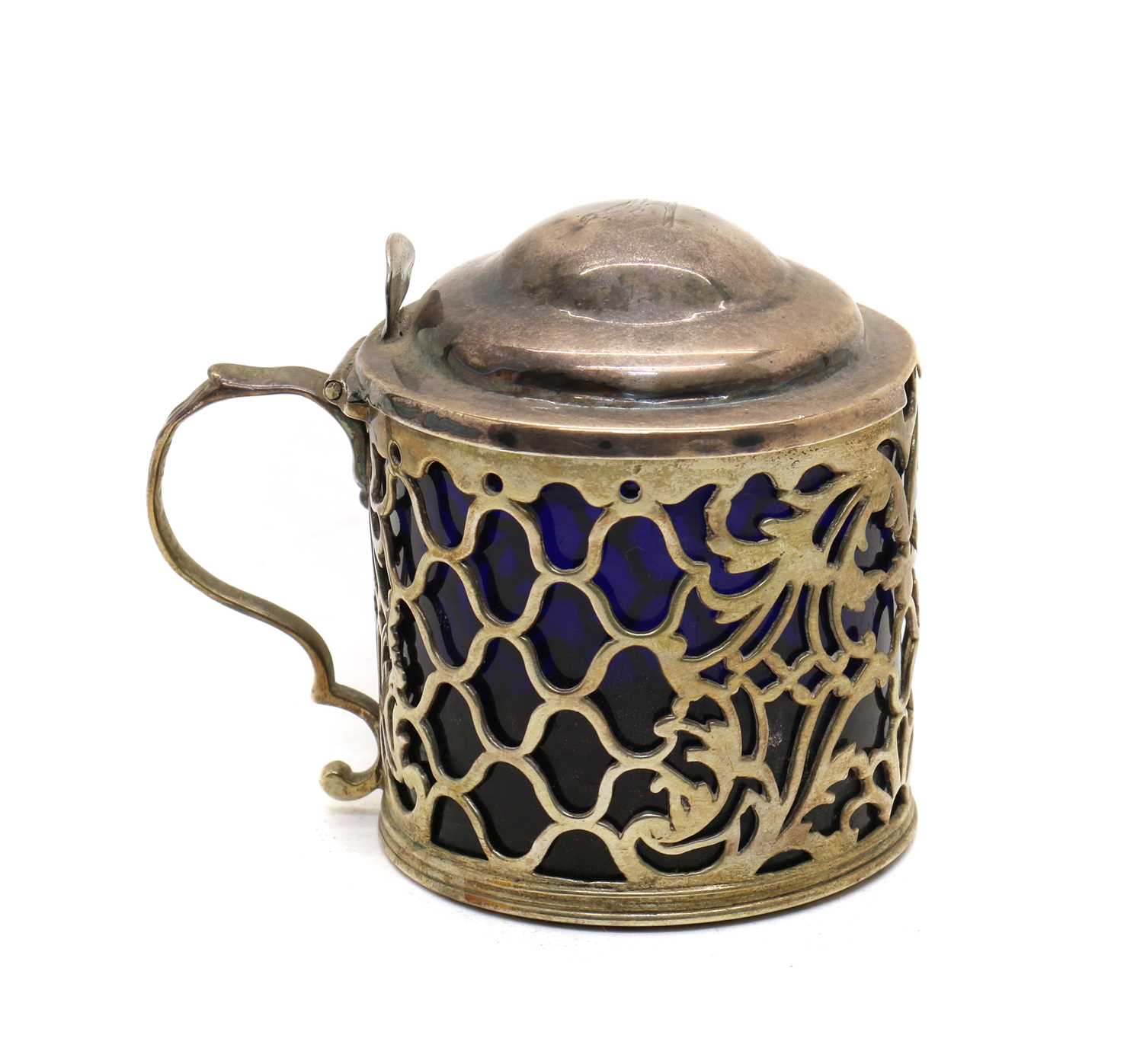 A George III silver mustard pot