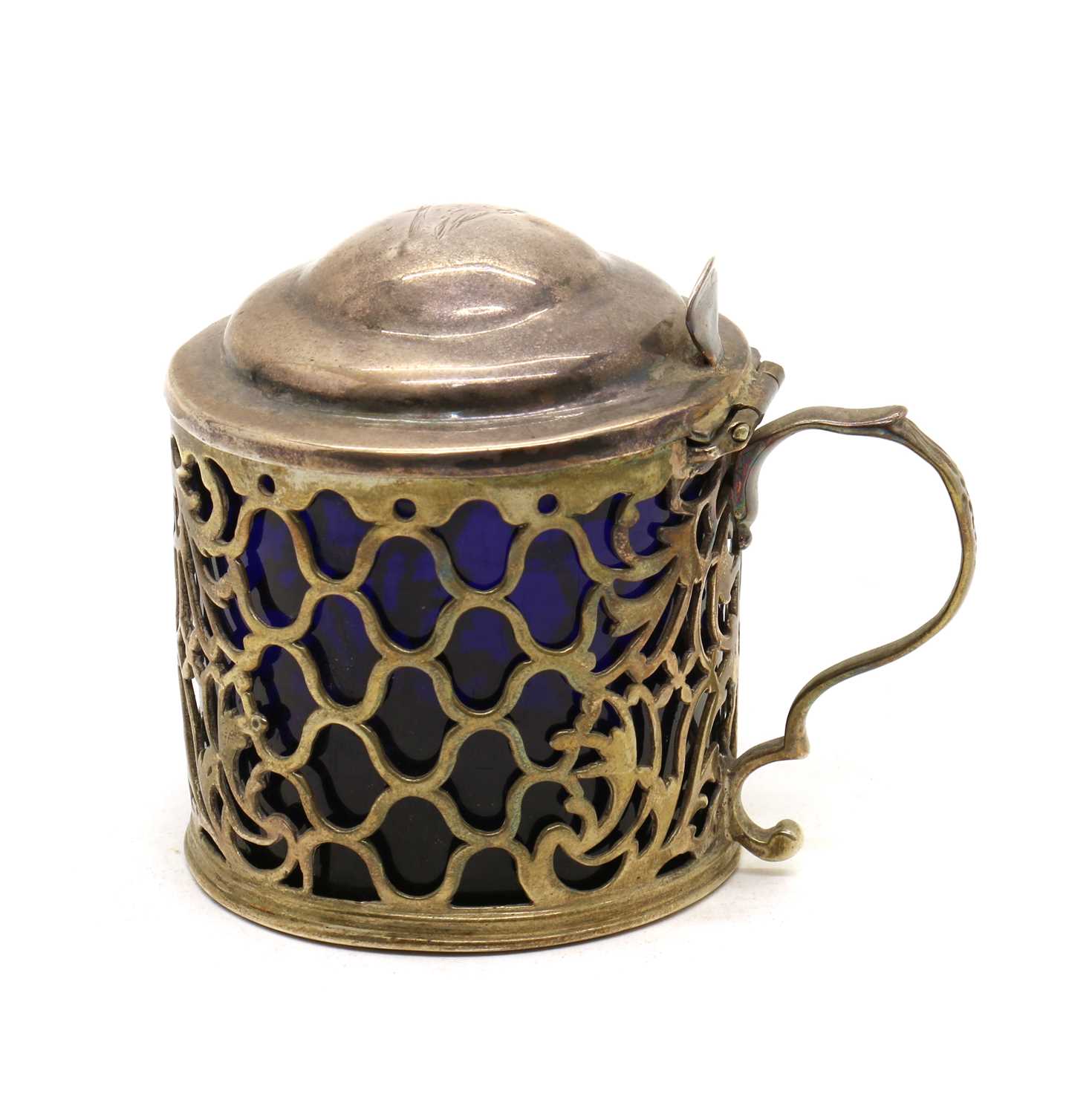 A George III silver mustard pot - Image 2 of 9