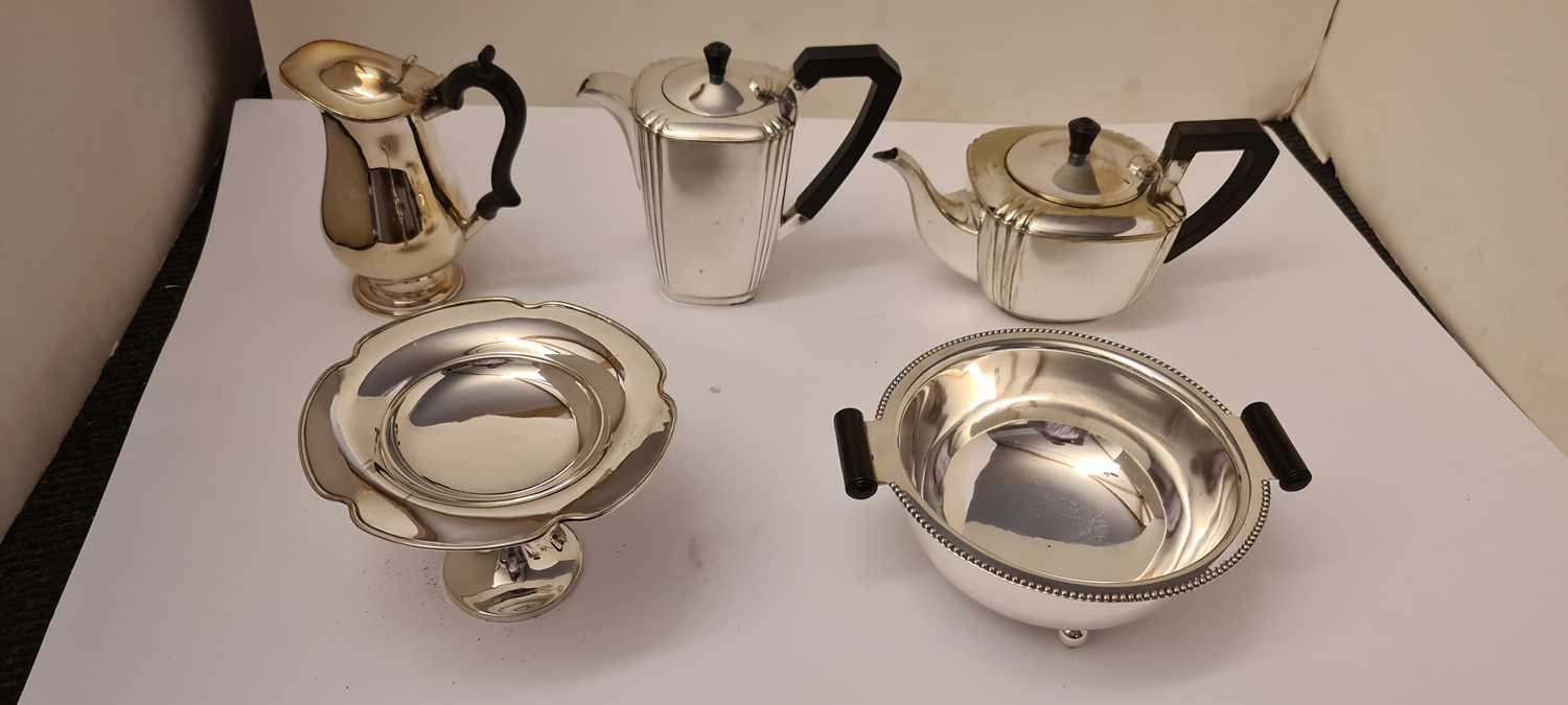 A large collection of silver plated items - Image 52 of 69