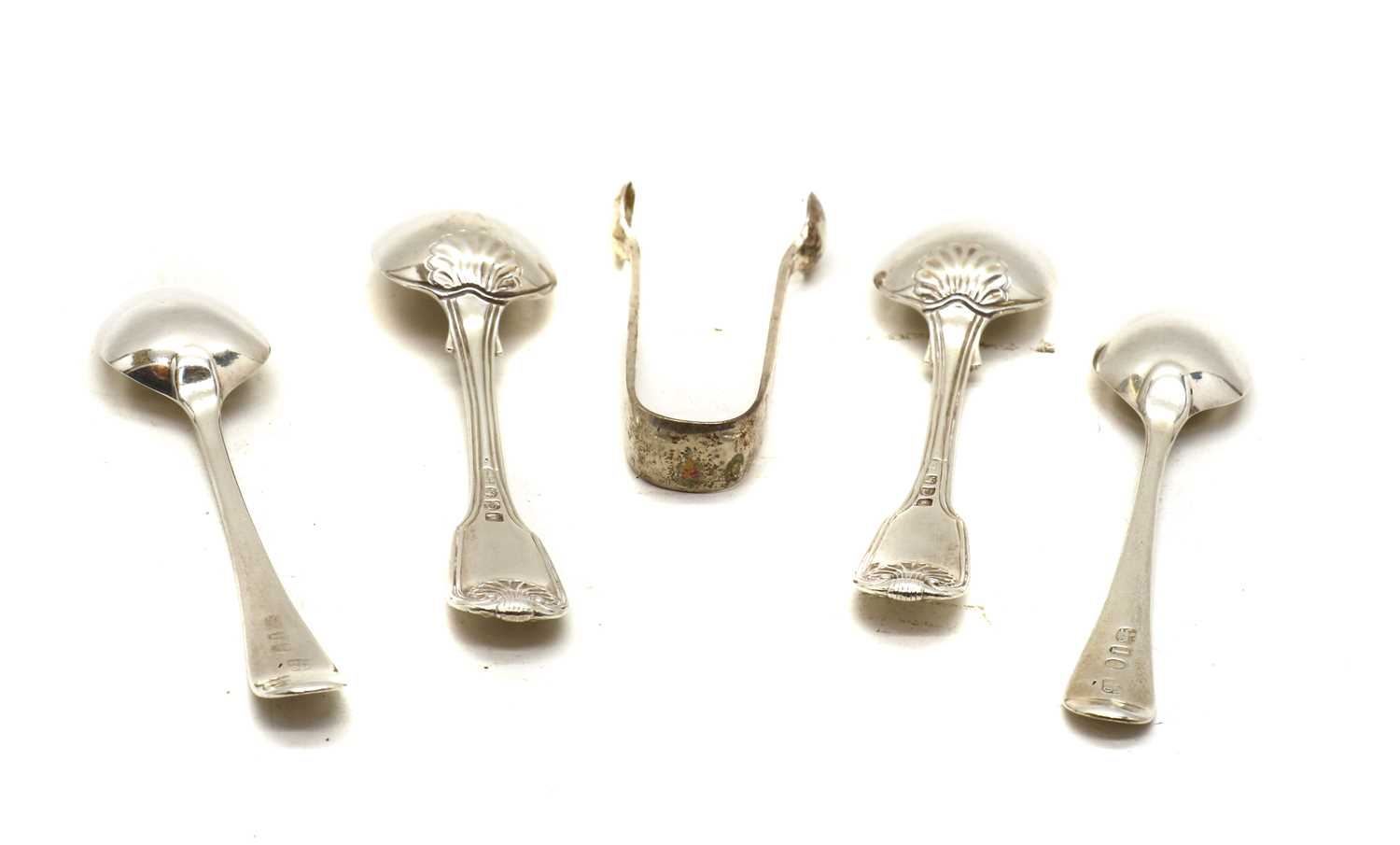 A collection of George III and later silver flatware - Image 2 of 3