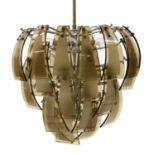 A contemporary ceiling light,