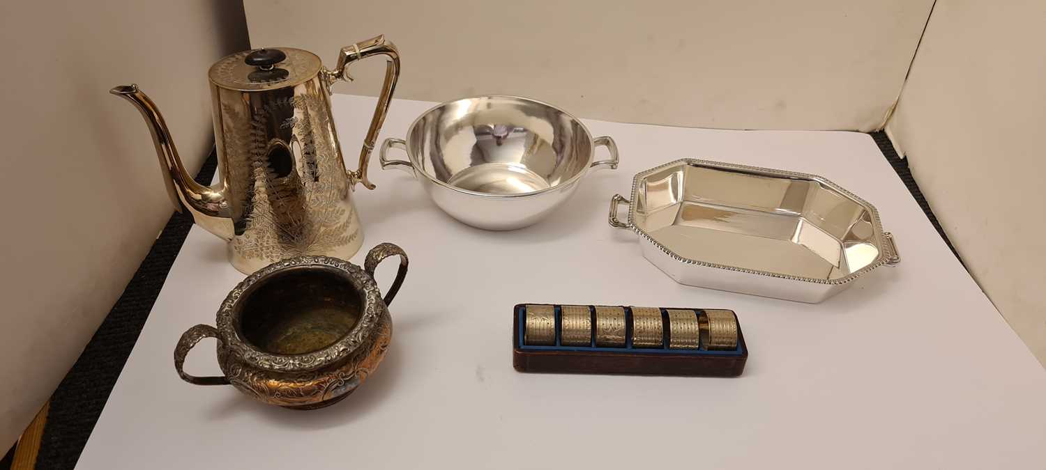 A large collection of silver plated items - Image 54 of 69