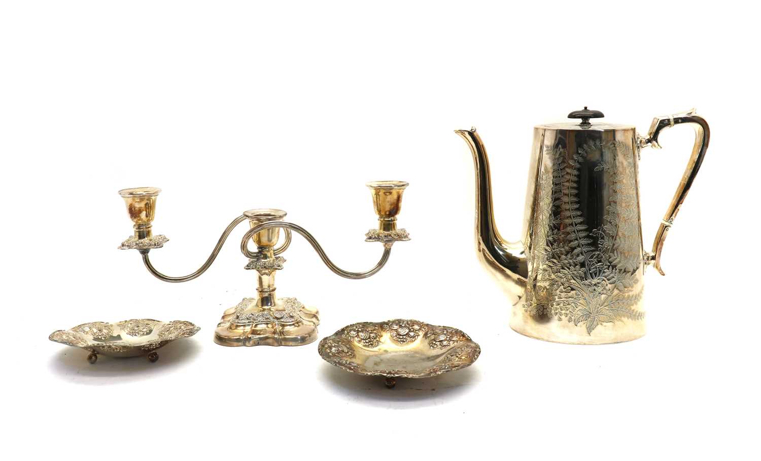 A large collection of silver plated items - Image 2 of 69
