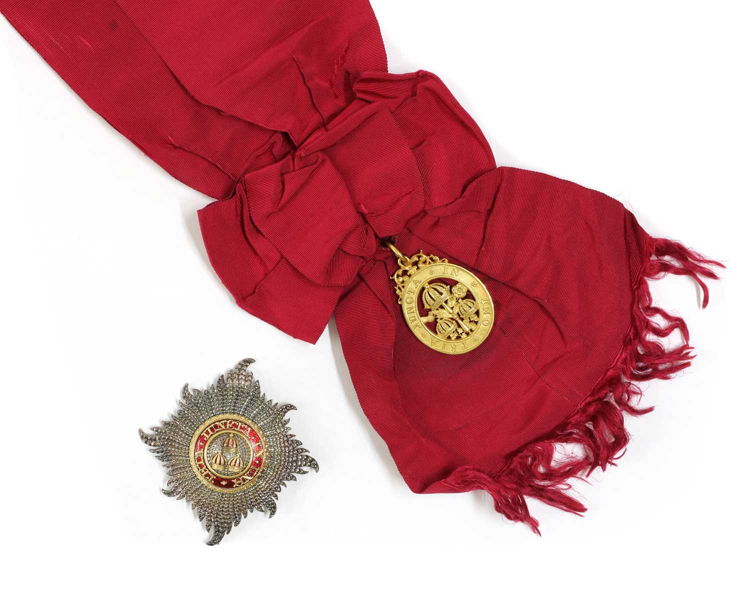 The Most Honourable Order of the Bath Civil Knight Grand Cross (GCB) insignia,