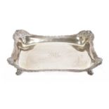 A Tiffany & Co. Art Nouveau silver serving dish,